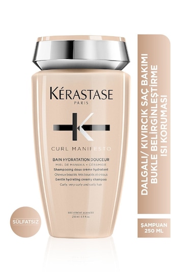 Kerastase Curl Manifesto Bain Hydratation Douceur Şampuan 250 ML