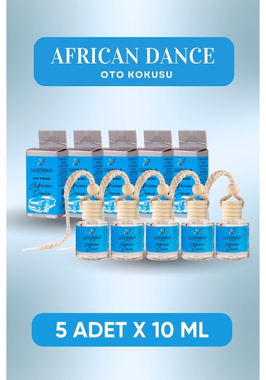 African Dance Parfümlü Oto Kokusu 5x10 Ml