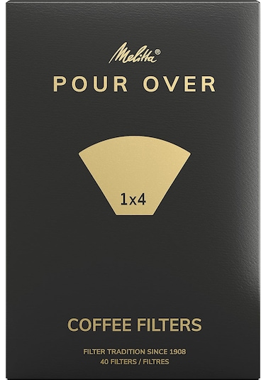Melitta 1X4® Pour Over Kahve Filtre Kağıdı 40 Adet
