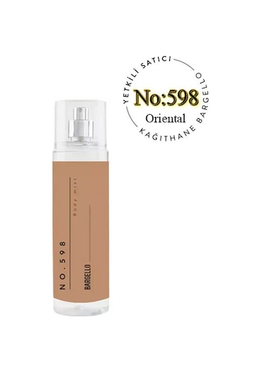 No: 598 Unisex Body Mist Edt 210 Ml Oriental - Mnms210no598bm