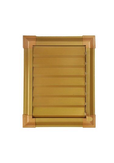 45 X 45 Alüminyum Altın Banyo Wc Havalandırma Panjuru