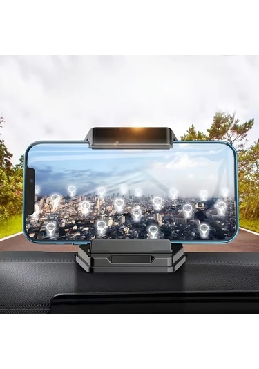 Chuangyinshop Araç İçi Tablet Tutucu Zk04 Siyah, Arka Koltuk Film Seyir Mobil Telefon Navigasyon Sabitleyici