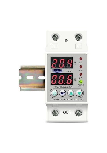 Gerilim ve Akım Koruma Rölesi Yüksek Alçak Voltaj Akım Koruma