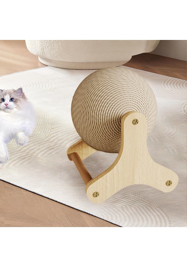 Suntek Tavşan Tırmalama Oyuncak Sisal Topu Bunnies S