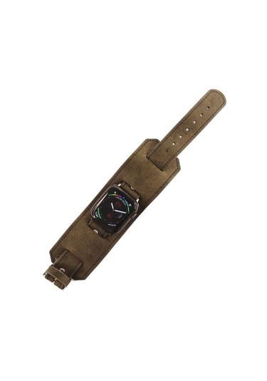 Watch 42mm Nl17 Deri Kordon Saat Değildir - Kahverengi