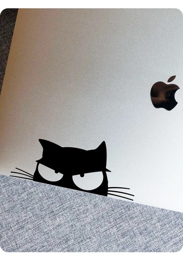 Stadi Çirkin Çıkak Köpekbalığı Çıkartması 200701000 Siyah