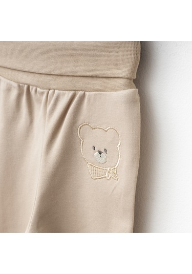 Bear Hugs Patikli Pantalon 2 Li Set Toprak