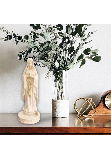 Dolıty Oturma Odası Masa Dekorasyonu Için Meryem Ana Heykeli 20 Santimetre