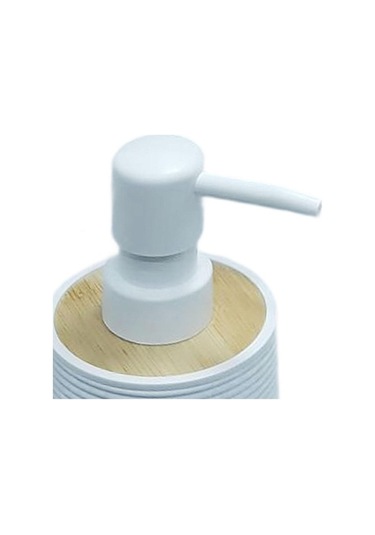 Bosphorusboutique02 Suntek Otel Çamaşır Odası Sabunluk, Beyaz, Boş Sıvı, Pratik Tasarım Beyaz