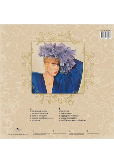 Zerrin Özer - Mutluluklar Dilerim  (Plak)