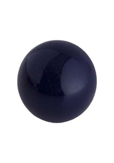 5 Adet Tomurcuk Porselen Top Düğme Siyah Çocuk Odası Kulp Siyah