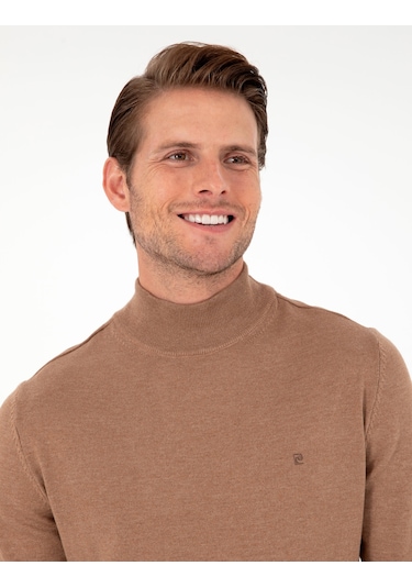 Pierre Cardin Erkek Camel Melanj Kazak /triko 50296614-vr122 Camel Melanj