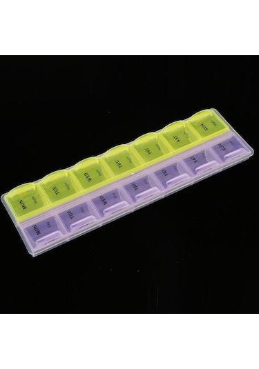 Suntek Haftalık 7 Günlük Tablet Hap Kutusu Tutucu İlaç Diğer