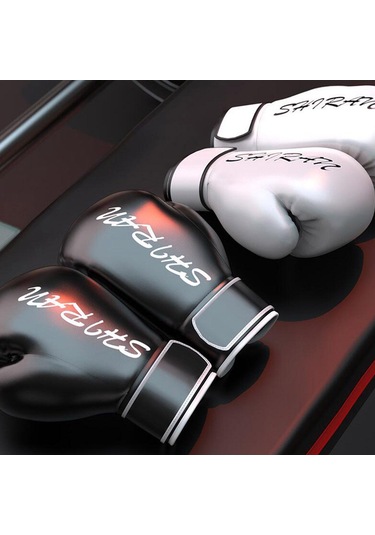 Suntek Boks Antrenman Eldiveni Müsabaka Muay Thai 8oz Beyaz 8oz Beyaz