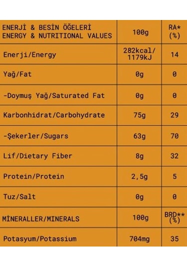 Fropie Çekirdeksiz Hurma Dilimleri - Deglet Noor 75 G