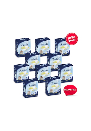 Pedix Yetişkin Anatomik Hasta Bezi L 10 x 8'li