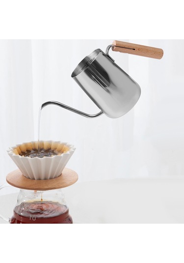 Suntek Pour Over Kettle Paslanmaz Akış Ağızlı Altın ALtın