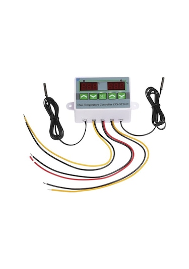 Pazly Çift Ekranlı Zfx-st3012 220v/1500w Akıllı Dijital Termostat Kontrol Cihazı