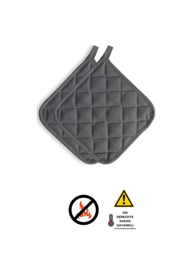 Yanmaz, Isıya Dayanıklı Fırın Tutacağı 2 Tutacak Füme