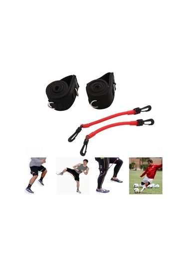 Siyah Yeni Bacak Eğitmeni Kinetik Hız Çeviklik Eğitim Bandı Elastik Squat Spor Direnç Bandı Egzersiz Futbol Basketbol Sporcular İçin Siyah