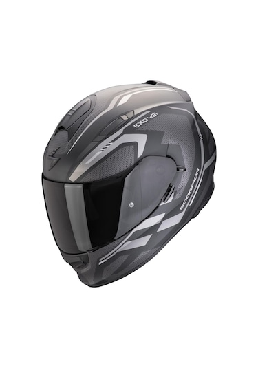 Scorpion Exo 491 Evo Kripta Kapalı Motosiklet Kaskı Mat Siyah Gümüş