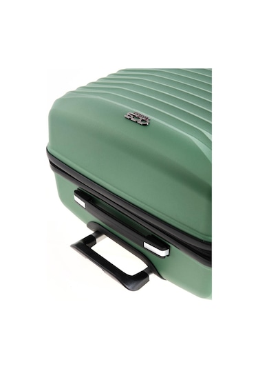 5235 Polipropilen Büyük Boy Valiz-metalik Yeşil