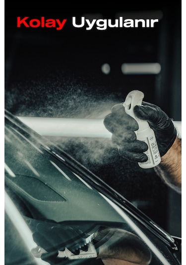 Nasiol Glasshield Lite Nano Yağmur Kaydırıcı Cam Yüzey Seramik Kaplama Spreyi 1 Yıl Dayanım 50 ML