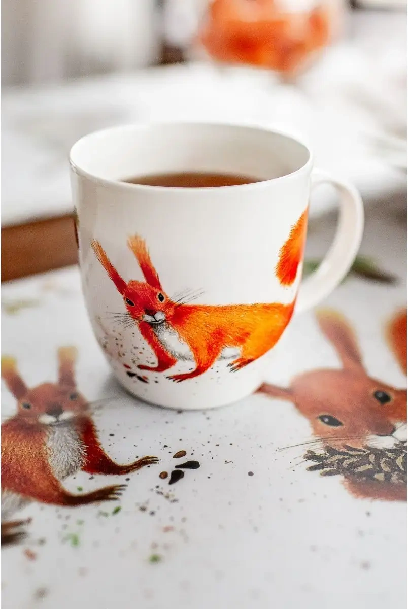 Priority. Fayans Çay Kupası. Sincap 1 Adet. 7338299 Beyaz