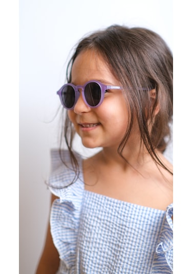 3-6 Yaş Çocuk Güneş Gözlüğü Purple Lila