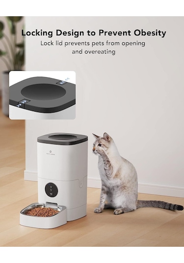 Petlibro Wifi 6l Sesli Otomatik Evcil Hayvan Besleyici