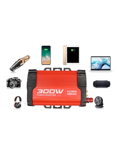 KOBB KBN300 12V/220V  300Watt Modifiye Sinüs Dönüştürücü İnvertör