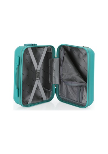 Mçs Polipropilen 3lü Valiz Seti Büyük & Kabin & Makyaj V374 S24sy1000081-set 00207 Cam Göbeği