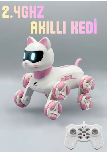 Neocat Robot Kedi Pembe Karışık