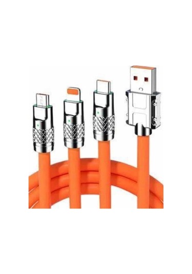 Android Ve İos Uyumlu 180 Derece Type-c Şarj Kablosu