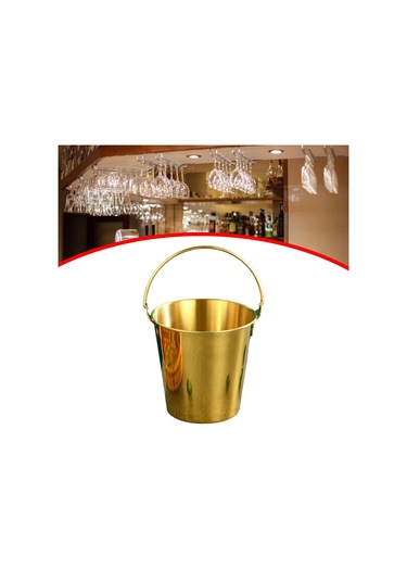 Suntek Magideal Metal Buz Kovası Soğutma Suyu Partileri Için Altın