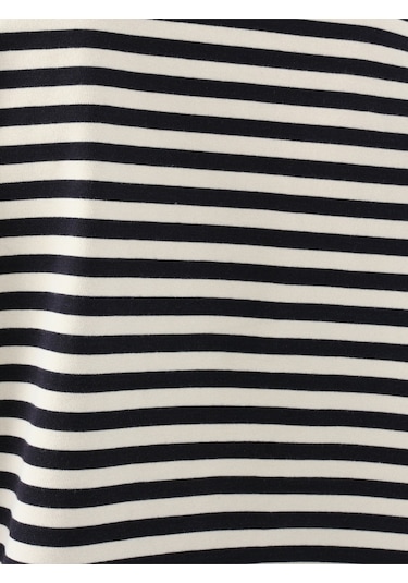 Loose Crop Kadın Tshirt K.kol Siyah