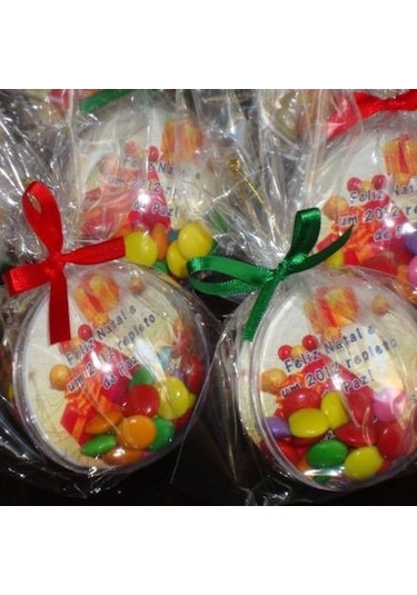 Şeffaf Mika Küre Top 8 Cm 20 Adet