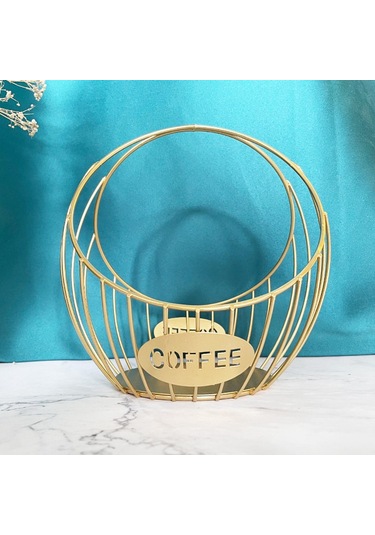 Suntek Mutfak Cafe Gold Için Demir Kahve Kapsül Tutucu Kahve