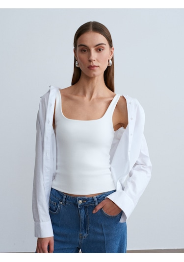 Dilvin 21057 Askılı Top-ekru Ekru