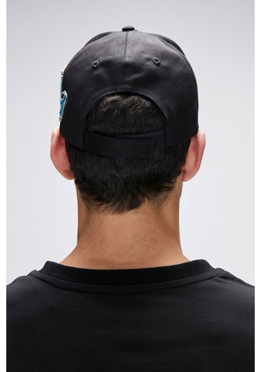 Bad Bear Patch Siyah Şapka Siyah