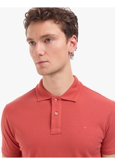 Pierre Cardin Erkek Kiremit Tişört Basic 50321128-vr031