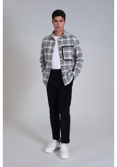 Lufian Onka Spor Erkek Chino Pantolon Slim Fit Lacivert Lacivert 112190309100200 Lacivert