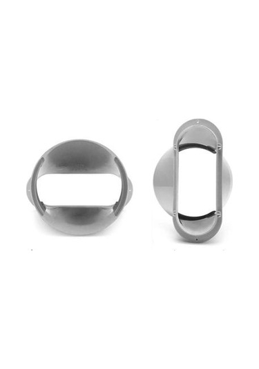 Sayaç Uzatma Aksesuarları Hortum Bağlantısı Dairesel Arayüz Ac Pencere Kiti Klima Hortumu Flat Mouth 150mm