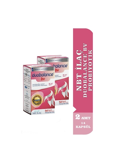 Nbt Duobalance Bv Probiyotik 2 x 14 Kapsül