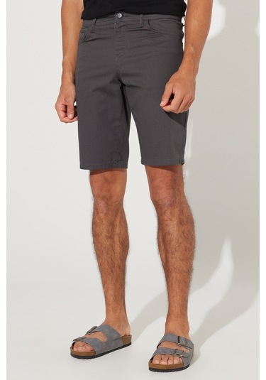Ac&Co / Altınyıldız Classics Erkek Antrasit Slim Fit Dar Kesim Armürlü %100 Pamuk Casual Chino Şort 4A0222200007Atr56 Antrasit Ac&Co / Altınyıldız Classics Erkek Antrasit Slim Fit Dar Kesim Armürlü %100 Pamuk Casual Chino Şort 4A0222200007Atr56 Antrasit