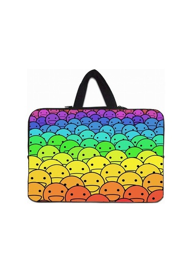 GubisiStore H005-12 İnç-Laptop Çantası 10 11 12 13 14 15.6 17 Dizüstü Bilgisayar Kolu Taşıma Çantası Funda Ordenador Porta