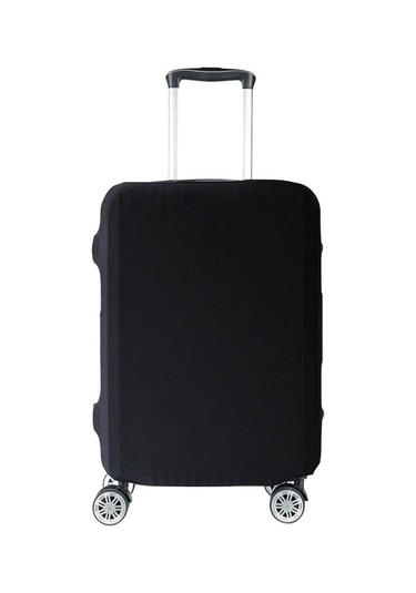 3'lü Büyük Boy Valiz Aksesuarı Kılıf Kemer Kilit 8683255012541 Siyah