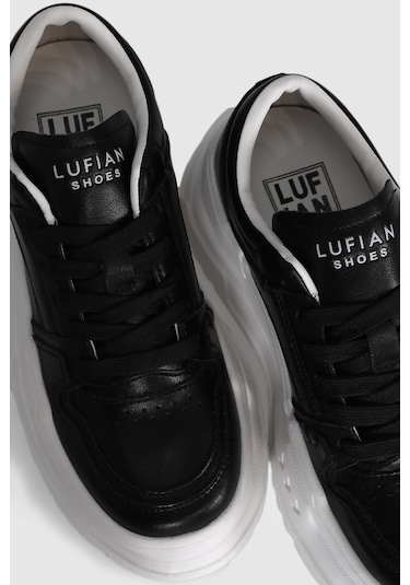 Lufian Darla Kadın Sneaker Ayakkabı Siyah Siyah 121230020100100 Siyah