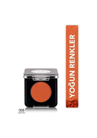 Flormar Mono Yüksek Pigmentli & Mat Bitişli Kompakt Göz Farı 008 Sweet Heat