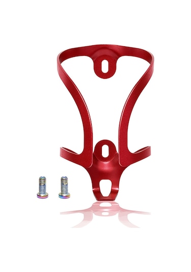 Xindoker Alüminyum Altyapı Bisiklet Su Flas Holderı - Hafif, Dayanıklı Ve Kolay Kurulum - Farklı Kapasiteli Flaslar İçin Uygun - Kırmızı